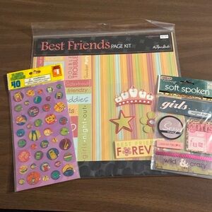 Friendship Girlfriends Scrapbooking Bundle